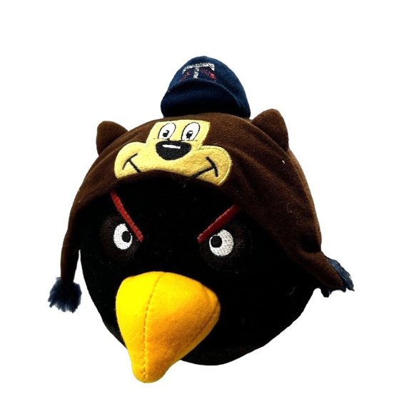 Angry Birds Minnesota Twins Monkey Mouse Winter Cap Plush Toy MLB Gear Gift - Picture 2 of 6